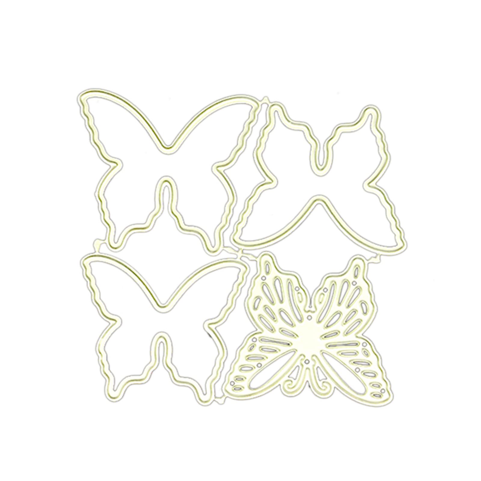 Jazuaiao Shape Die Cut Stencils Heavy Duty Carbon Steel Cutting Dies Scrapbooking Embossing Paper for Card Making Cutting for Cardmaking