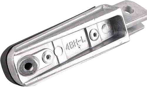 Vista 5 de Mallofusa Reposapiés de aluminio para motocicleta, compatible con Yamaha YZF R6 1999-2009 R1 1998 1999 2000 2001 2002 2003 2004 2005 2006 2007 2008