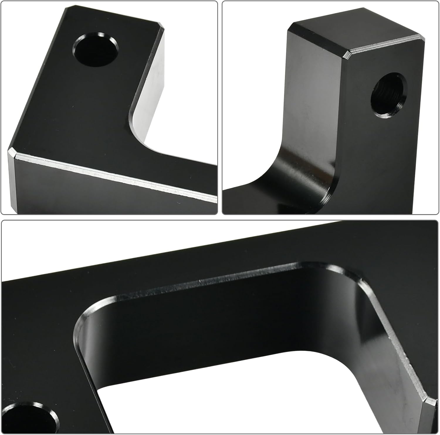 2'' Inch Aluminum Front Leveling Lift Kit Compatible with Chevy Avalanche Silverado Suburban 1500 Tahoe Sierra Yukon XL1500 GMC Sierra GM 1500 LM 2007-2024 Black