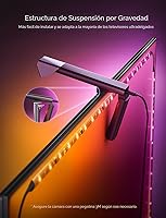 Vista 4 de Govee Retroiluminación para TV 3 Lite con función de corrección de ojo de pez, sincronización para televisores de 55 a 65 pulgadas, tira de luces