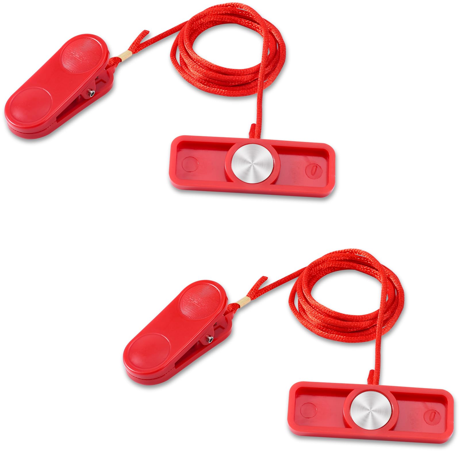 Gosknor 2pcs Treadmill Magnet Safety Key, Inch Universal Magnetic  Safety Switch Replacement Treadmill Emergency Stop Magnet for Most Running