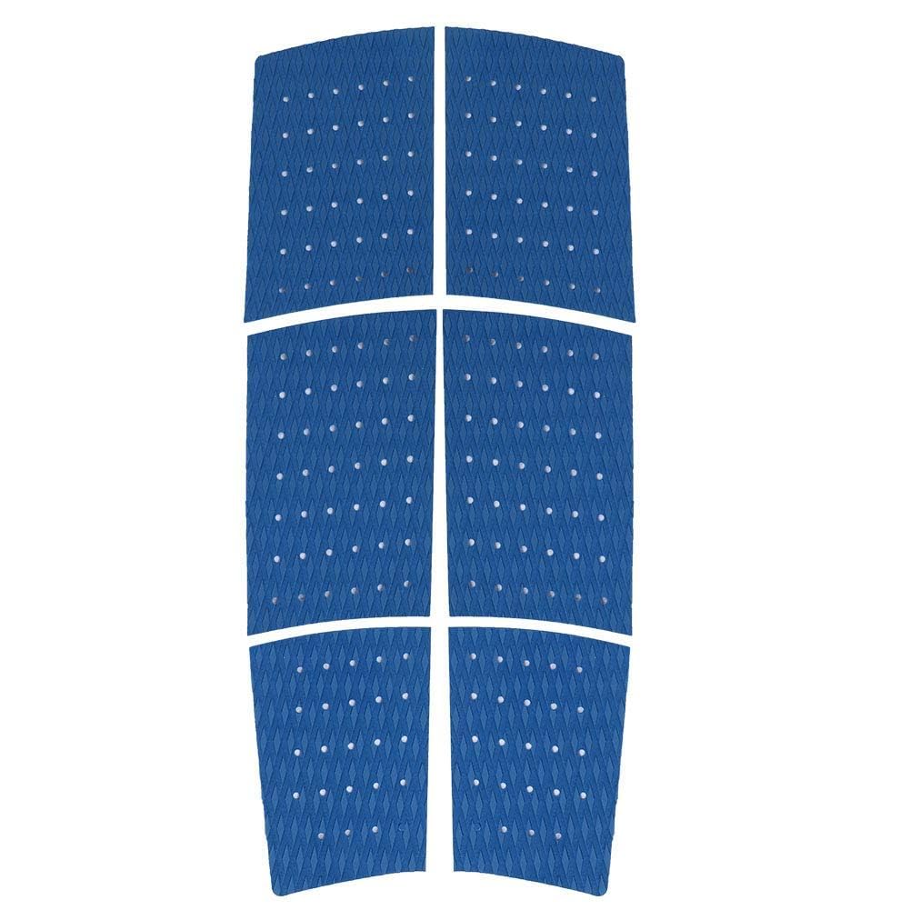 Agatige 6Pcs Coussinets de Traction pour Planche de Surf, 125cm/ 49,21 po Coussin de Traction pour Planche de Surf Tapis de Pont Adhésif Antidérapant EVA pour Planche de Surf, Bateau, Yacht (Bleu)