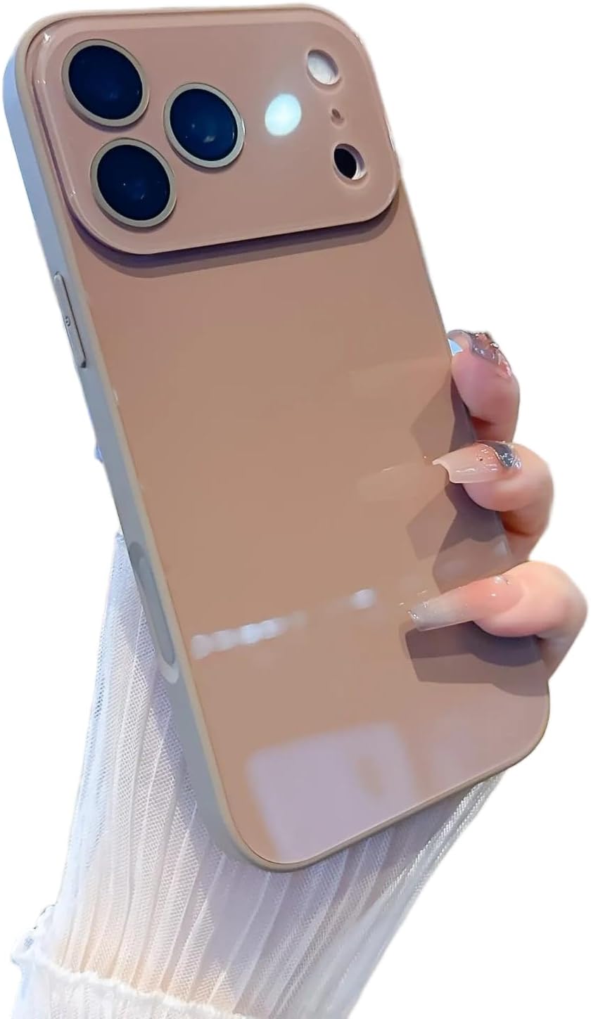 Luxury Crystal Texture Phone Case for iPhone 12 Pro (Brown)