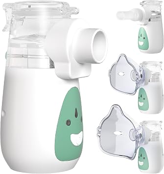 Nebuliser Machine for Adults & Kids, Portable Nebuliser with Charging Function  Handheld Steam Inhaler for Home and Travel Use