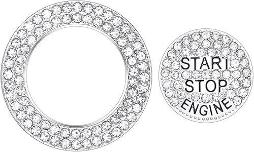 Miniatura 1 de 1797 Juego de 2 calcomanías para anillo de motor de automóvil Nissan Rogue 2014-2020