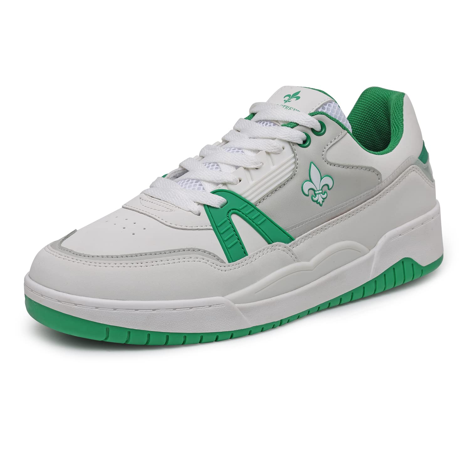 Bond Street by (Red Tape) Men White and Green Sneaker-7