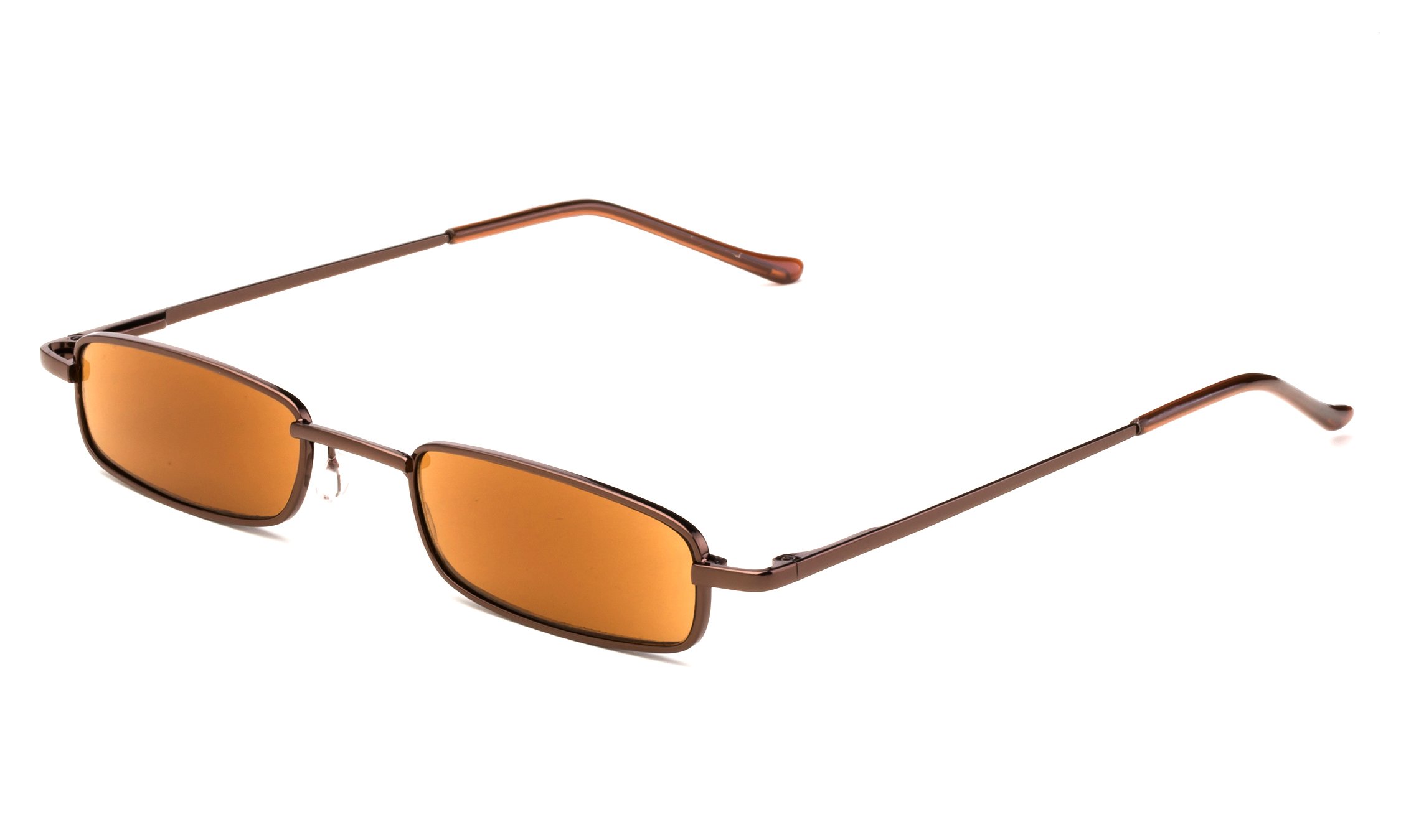 Newbee Fashion - Tube Readers Easy Compact On The Go Small Compact Pen Clip Portable Aluminum Hard Case Classic Spring Hinges Create Your Own Pack