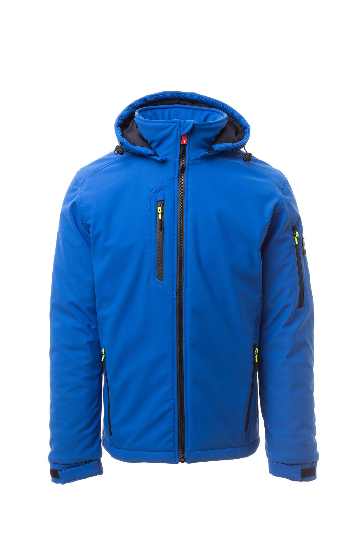 Herren Softshell Winterjacke - wasserdicht, gefüttert, winddicht - Outdoorjacke Arbeit Militär Jagd - Regular Fit Softshelljacke mit abnehmbarer Kapuze - atmungsaktive warme Arbeitsjacke S-5XL