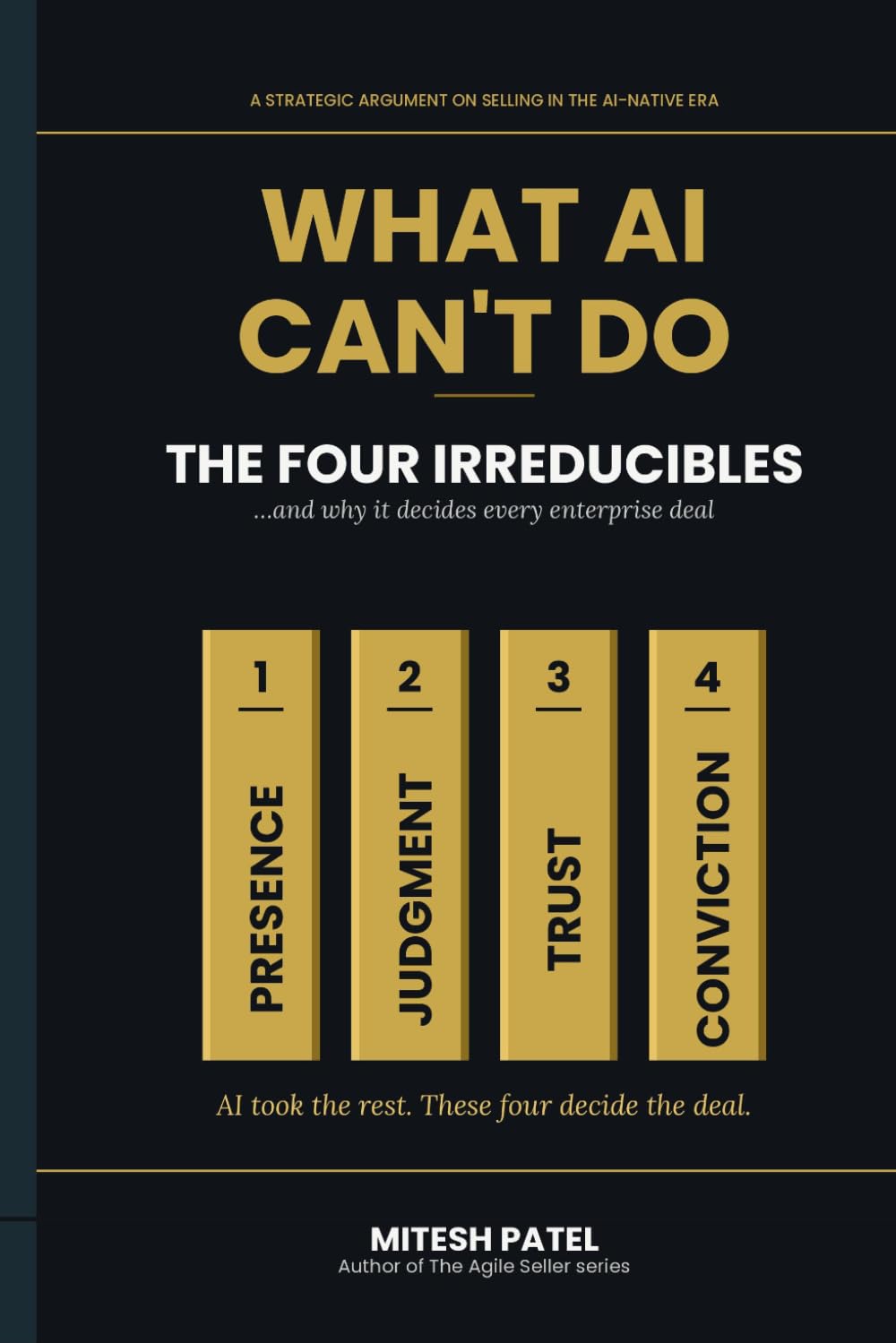 What AI Can't Do: The Four Irreducibles: ...and why it decides every enterprise deal