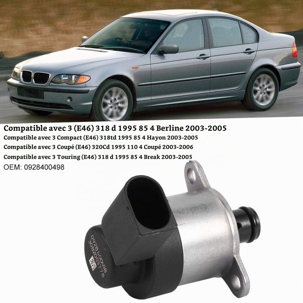 Vanne de régulation de pression de carburant, 0928400498 vanne de commande de régulateur de pression de carburant adaptée pour la série 3 E46 318d 320d 318td 320td 320cd