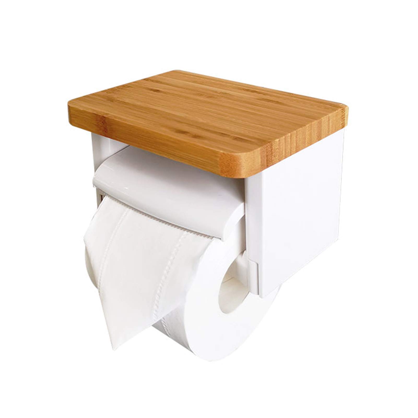 ノーパンチ式壁掛け式アイデア個性吸盤二重浴室トイレホルダー Amazon.co.jp: ノンマーキングパンチフリー吸盤トイレット