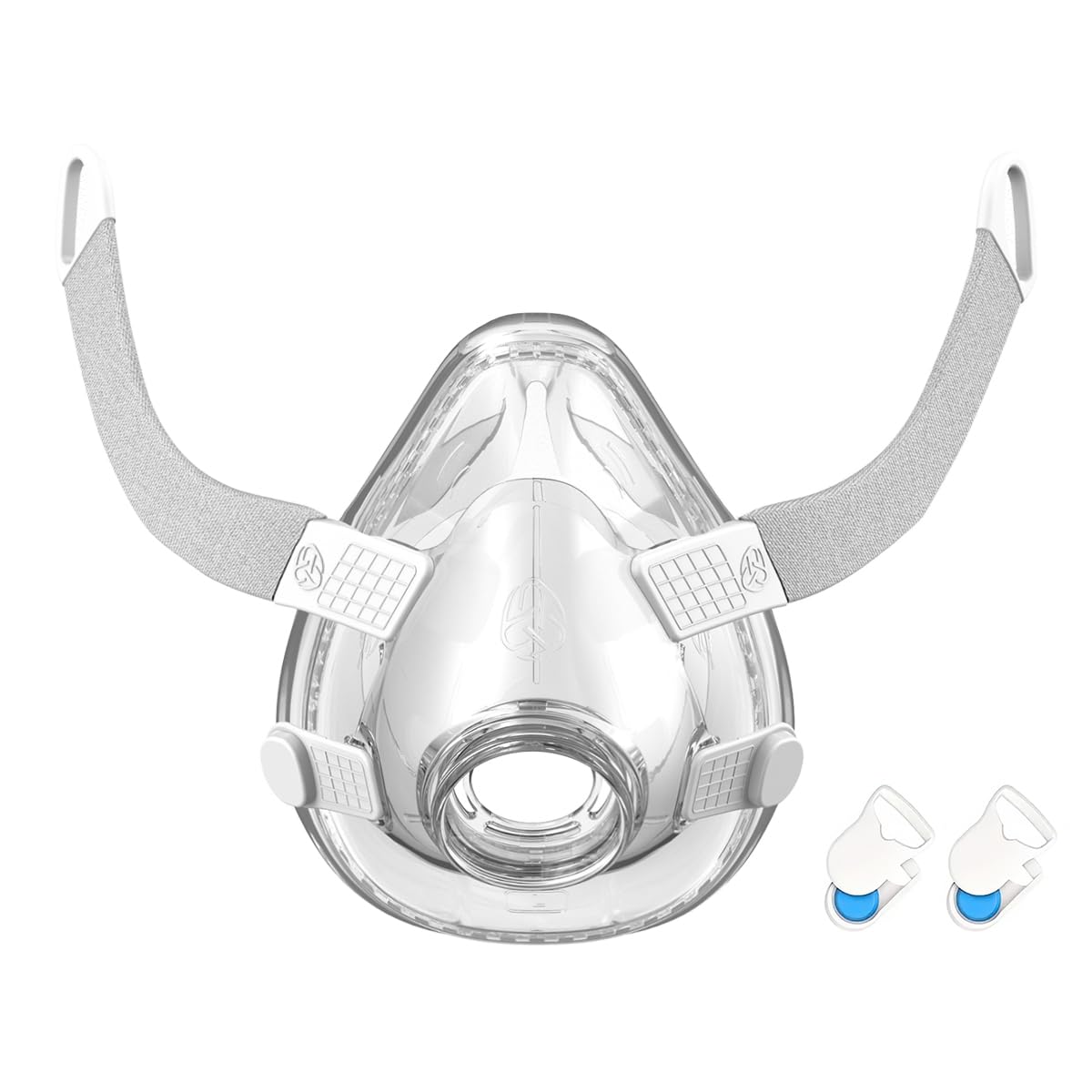 Photo 1 of Replacement Mask Cushion and Frame Set for AirFit F20 - Includes Medium Mask Cushion, Frame & Clips - F20 Full Face Masks CPAP Accessories Supplies(M)
