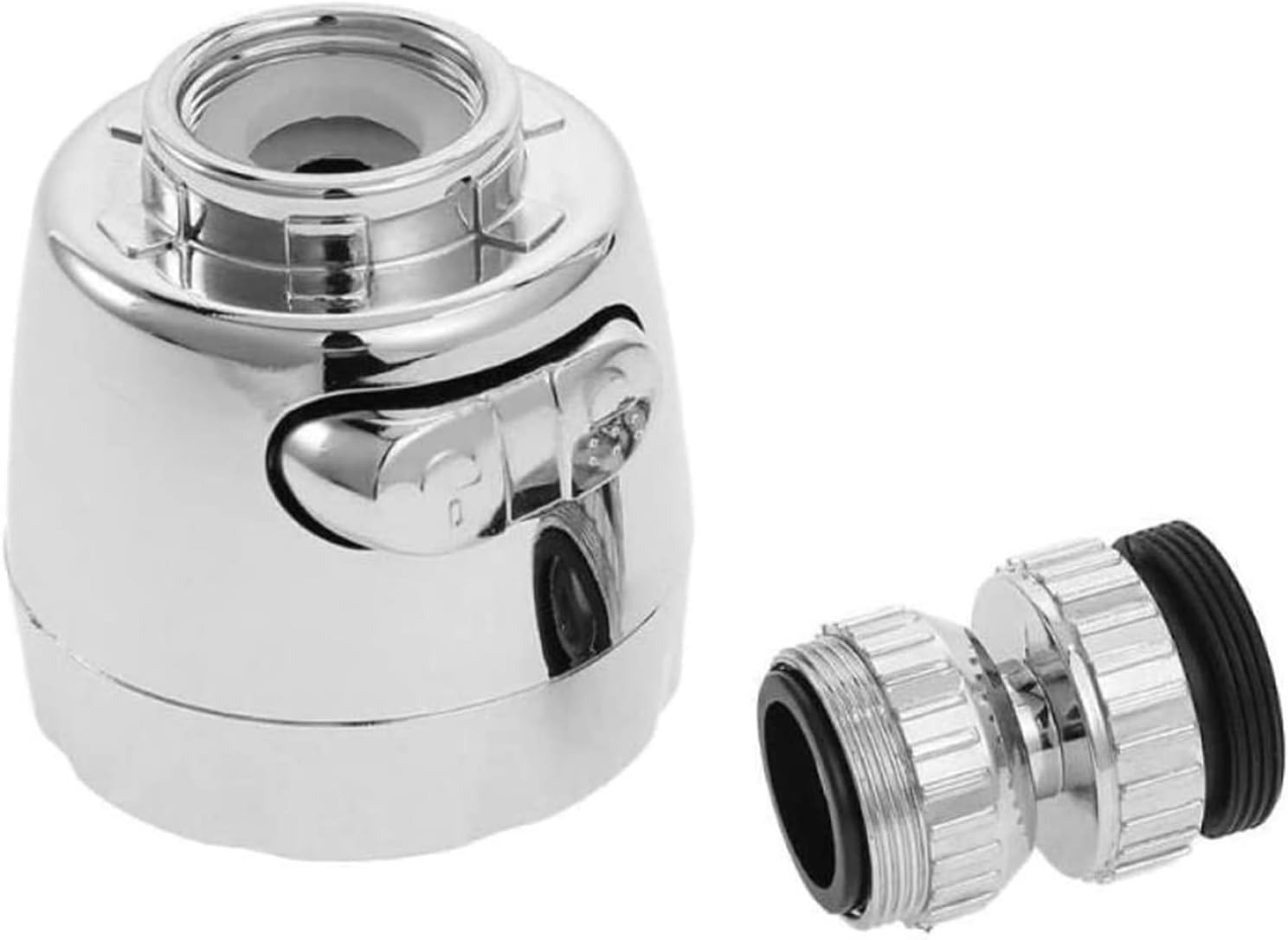 360 Rotary Bend Water Saving Faucet Aerator Diffuser Faucet Strainer Kitchen Faucet Adapter (Color : C, Size : H)