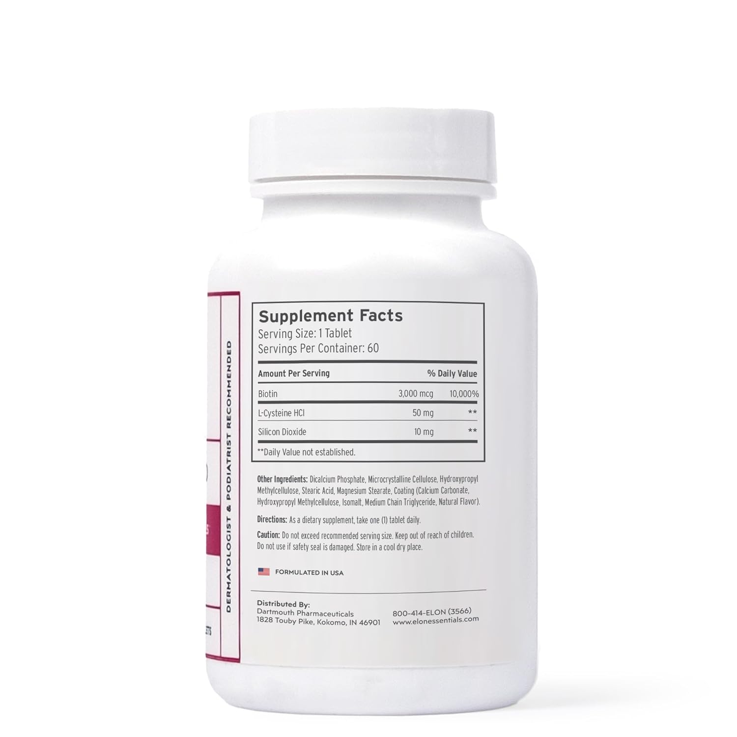 Elon Essentials Kit for Nail Health – Nail Care Kit w/Elon Nail Conditioner, Cuticle Oil & Matrix Plus 3000 Biotin Supplement – Repair, Strengthening & Moisturizing