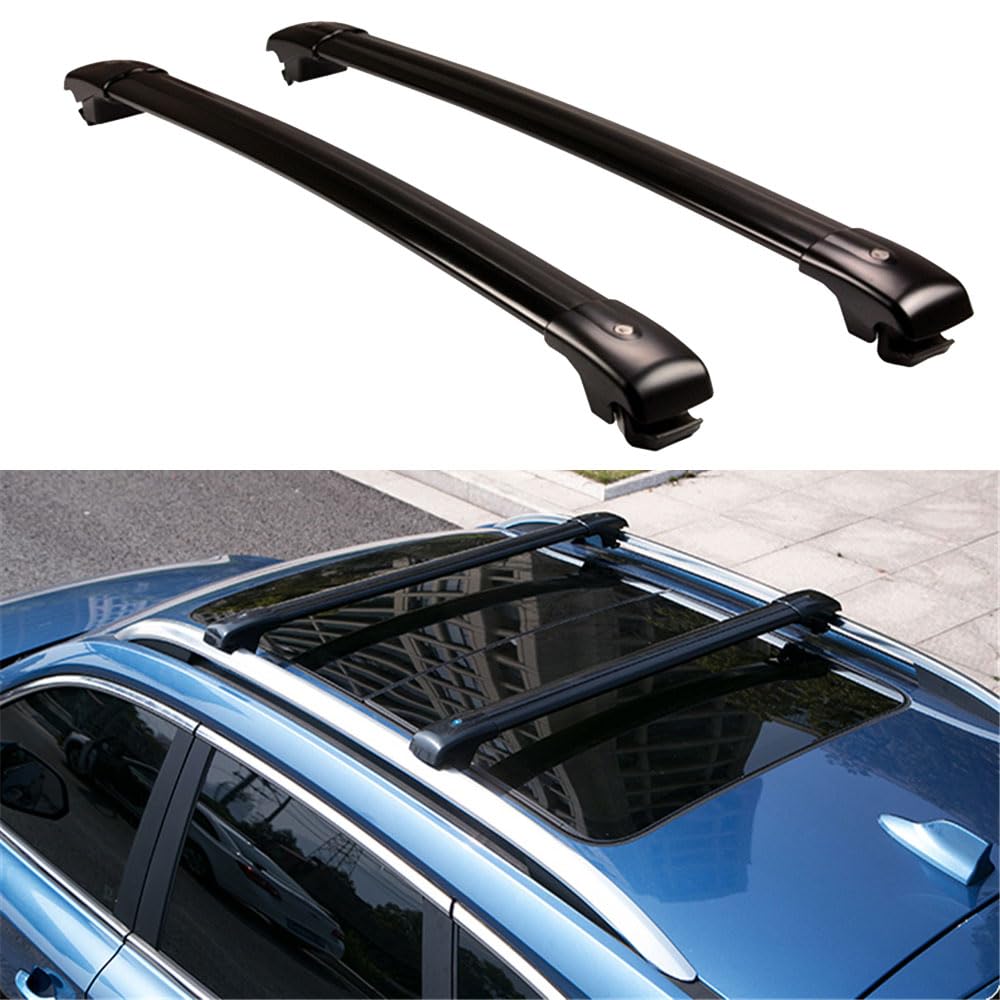 Bagażnik dachowy do bagażnika dachowego do VW ID.6 2020-2023 regulowany zamykany aluminiowy bagażnik dachowy zestaw akcesoria podróżne