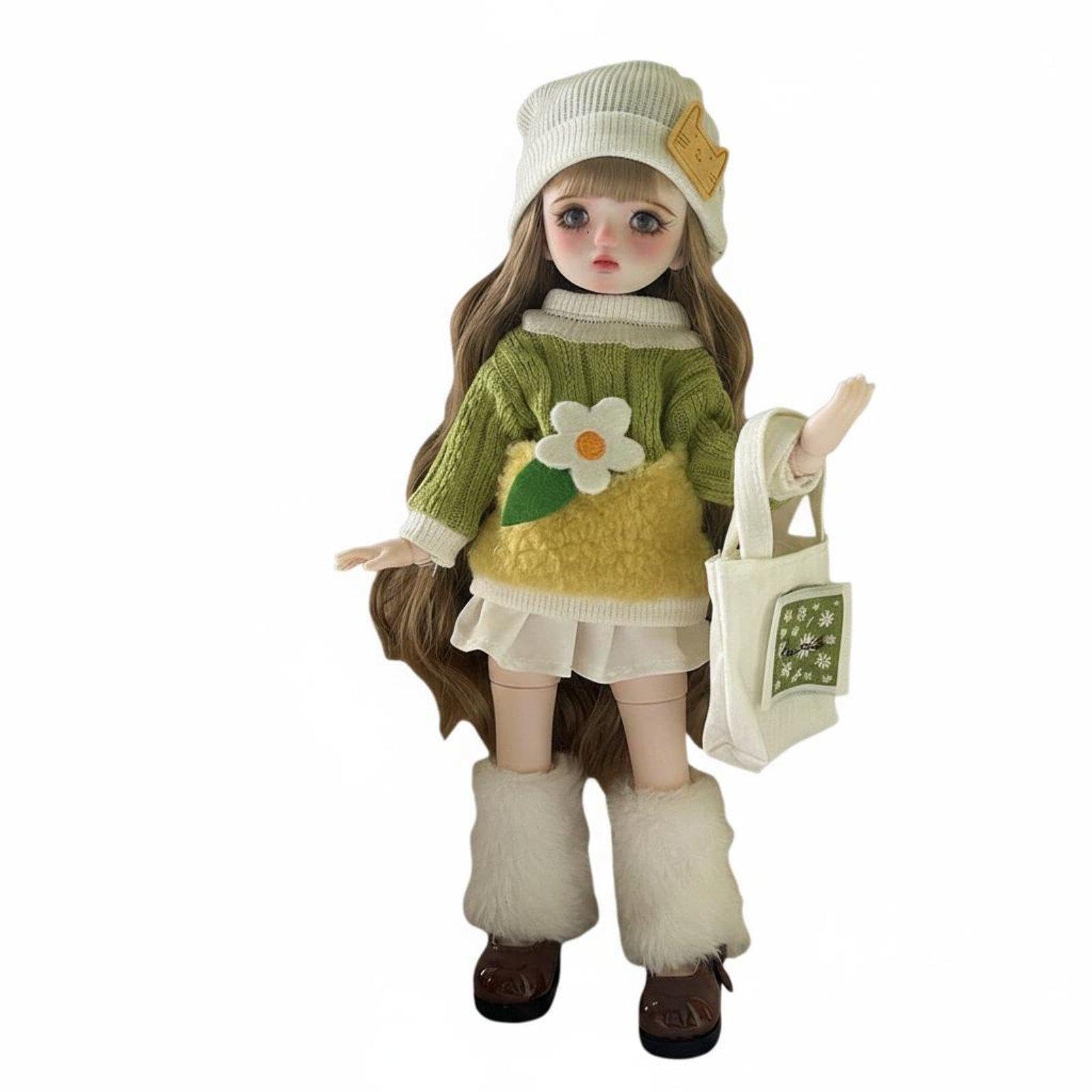 30cm Doll Clothes to-Wear Ensemble BJD Doll Outfit Set BJD Clothes Set for Hobbyists, Display Colorful-image-20