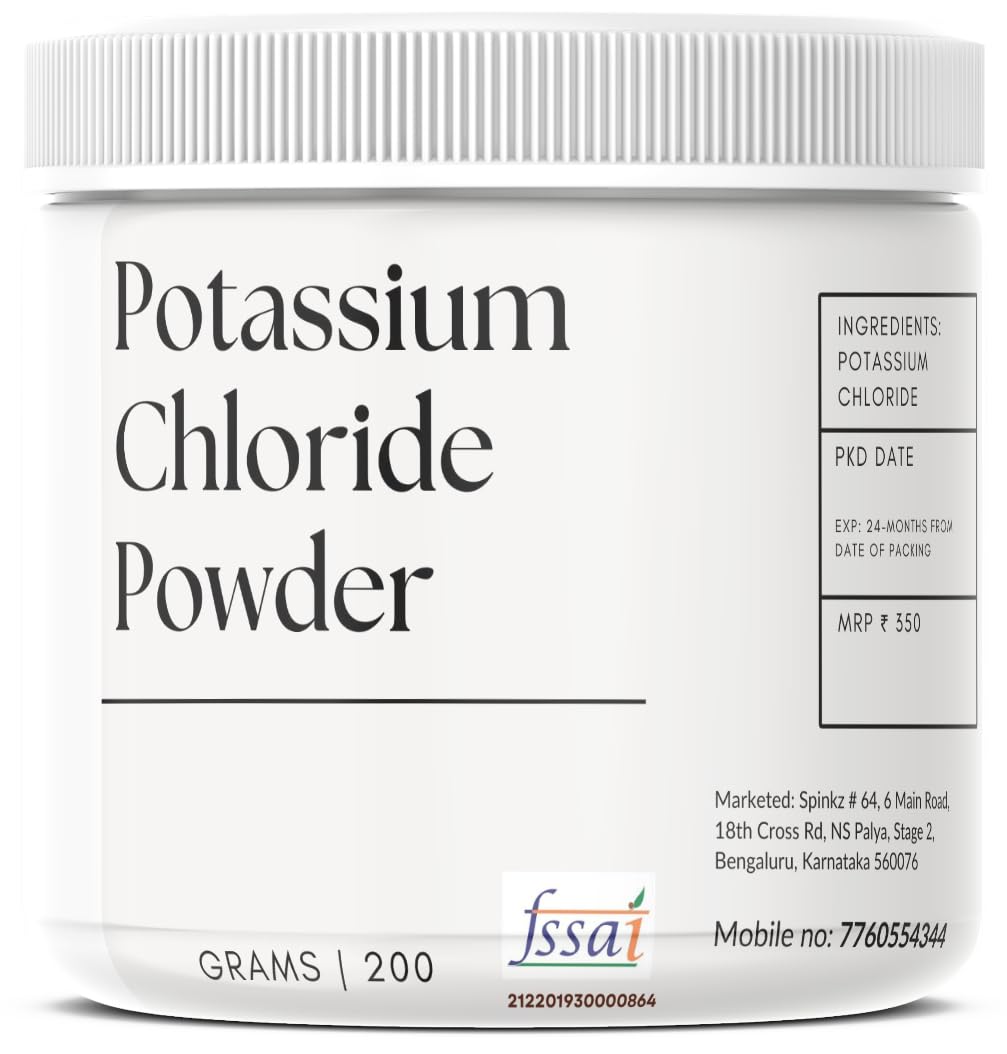 Potassium Chloride Powder - 400 Gram (B0D429FSCR) Amazon Price History, Amazon Price Tracker