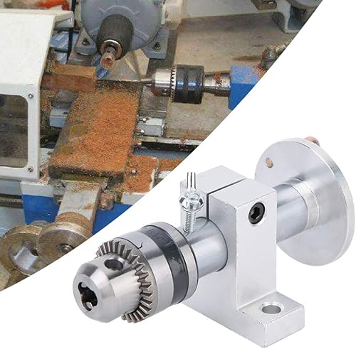 Miniatura 5 de Centro giratorio cónico telescópico, mini máquina de torno con rodamiento ajustable, centro giratorio, piezas de bricolaje para mini máquina de