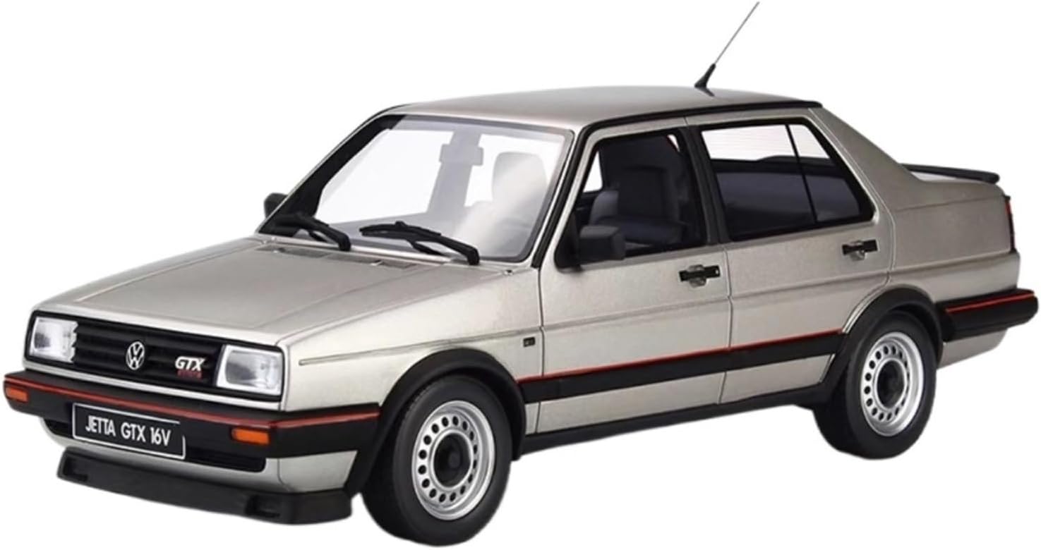 Model Toy Car 1:18 for VW GTX 16V MKII1987S White Resin Classic Car Model Men Teens Boys Gift