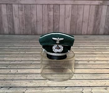 ドイツ空軍将校用制帽クラッシュタイプ Amazon | 第二次世界大戦 ドイツ軍 空軍 将校用 空軍青 制帽-59