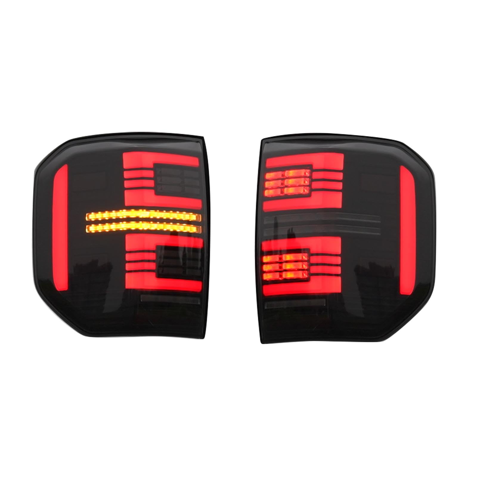 Mabett LED Tail Lights for Ford Maverick 2022-2024 XL XLT,Sequential Turn Signal Smoked Rear Lamps Accessories Fit Maverick Driver & Passenger Side
