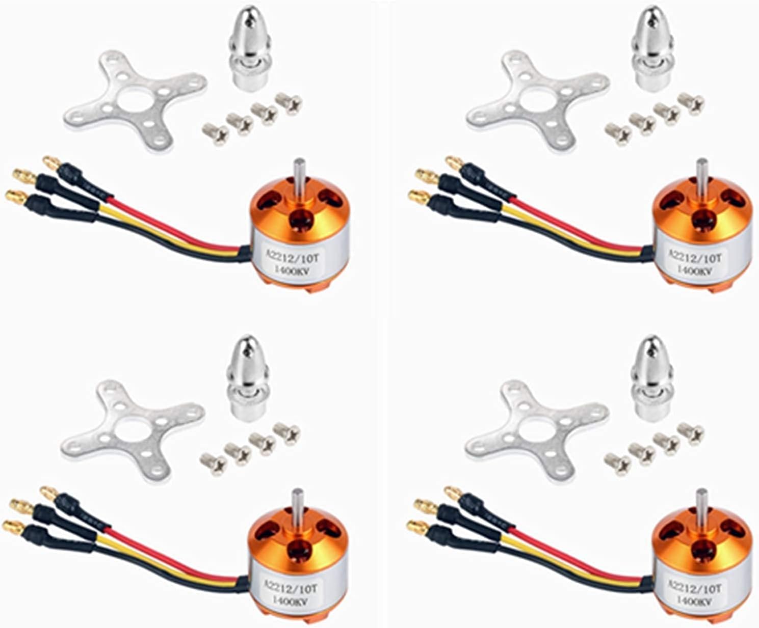 Chеареѕt 🛒 QWinOut 4 Pcs A2212 1400KV Brushless Outrunner Motor with Mount 10T + 4 Pcs 2-4S 30A RC Brushless ESC Simonk Firmware 5V 3A BEC + 4 Pairs 1045 CW CCW Plastic Propeller Hоttеѕt Sаlеѕ QWinOut 4 Pcs A2212 1400KV Brushless Outrunner Motor with Mount 10T + 4 Pcs 2-4S 30A RC Brushless ESC Simonk Firmware 5V 3A BEC + 4 Pairs 1045 CW CCW Plastic Propeller
