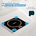Healthgenie Weight Machine for Body Weight With 3 Yrs Warranty & Thick Tempered Glass LED Display Digital Weighing Machine (Copper Ring) HD-321 gallery image