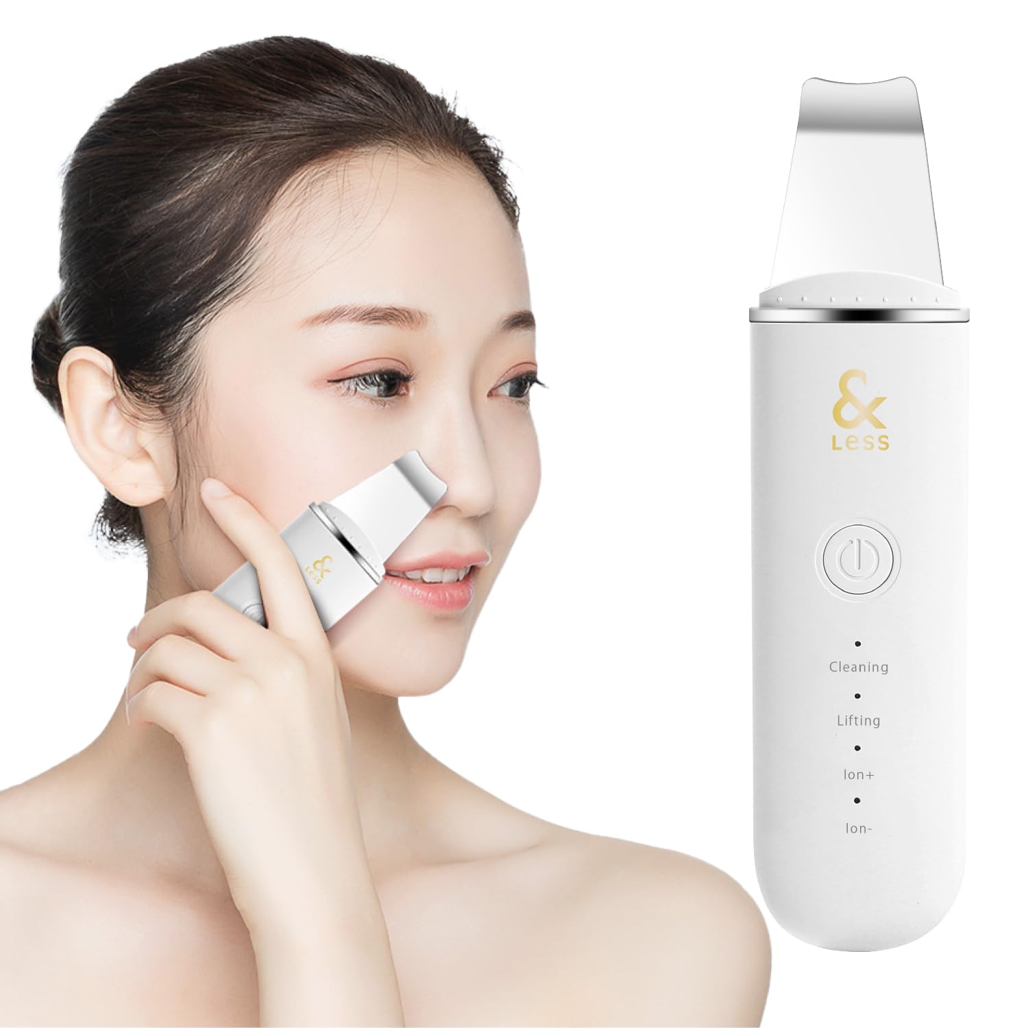 RF美顔器 1台13役 ウォーターピーリング Amazon.co.jp: 【1台4役 ピーリング 美顔器 防水】&Less 日本製
