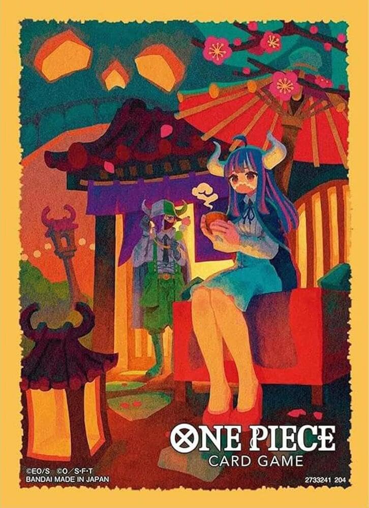 One Piece Card Game Official Sleeves: Assortment 7 - Silvers Rayleigh (70-Pack)