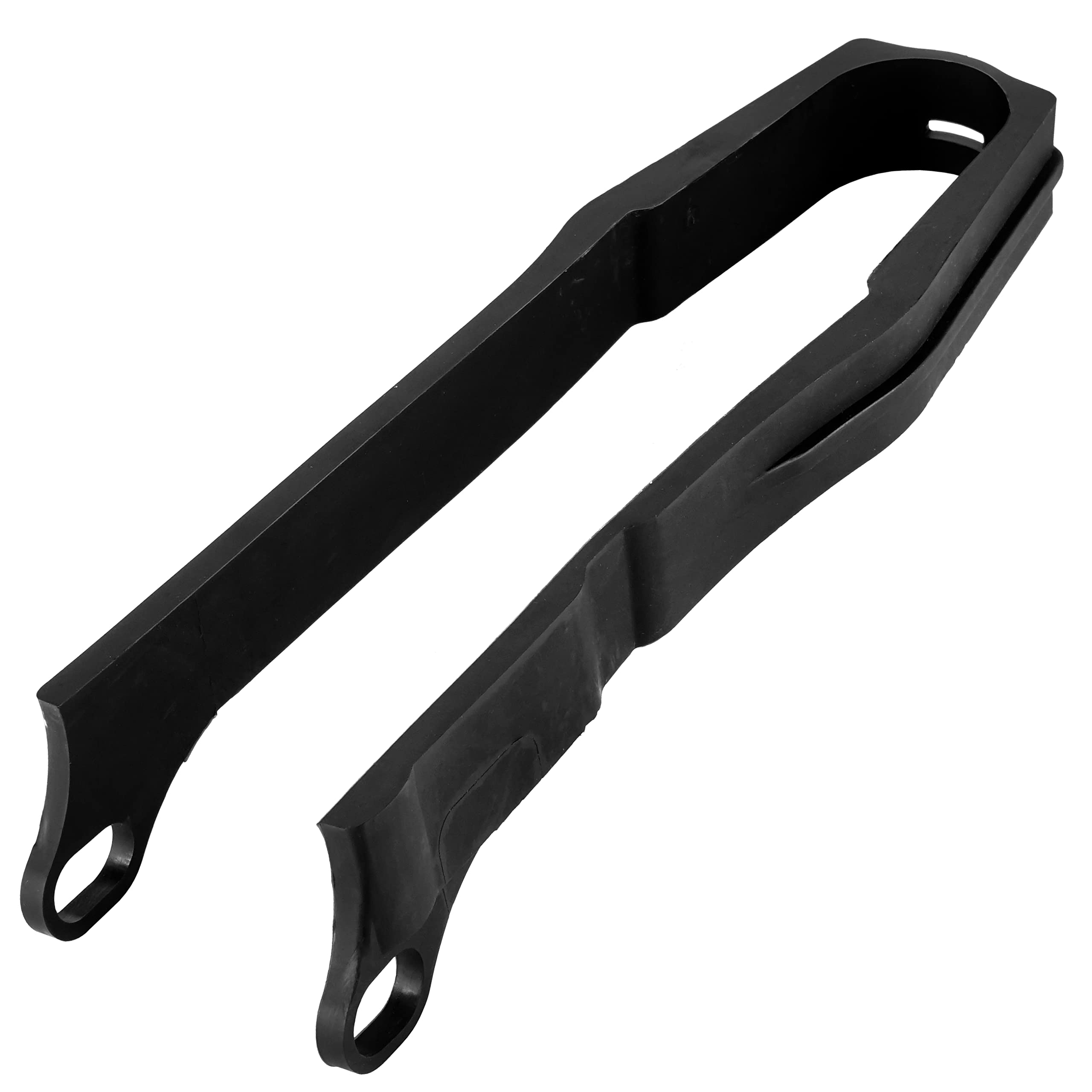 Caltric Motorcycle Chain Guard, Black, Bolt-On, Rear Left Lower, Compatible with Honda XR400R XR600R XR650L 52170-MN1-681