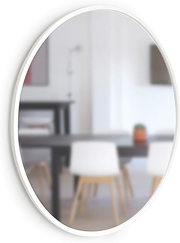 Vista 42 de Umbra - Espejo con marco de goma para entrada, de 18 pulgadas, color negro