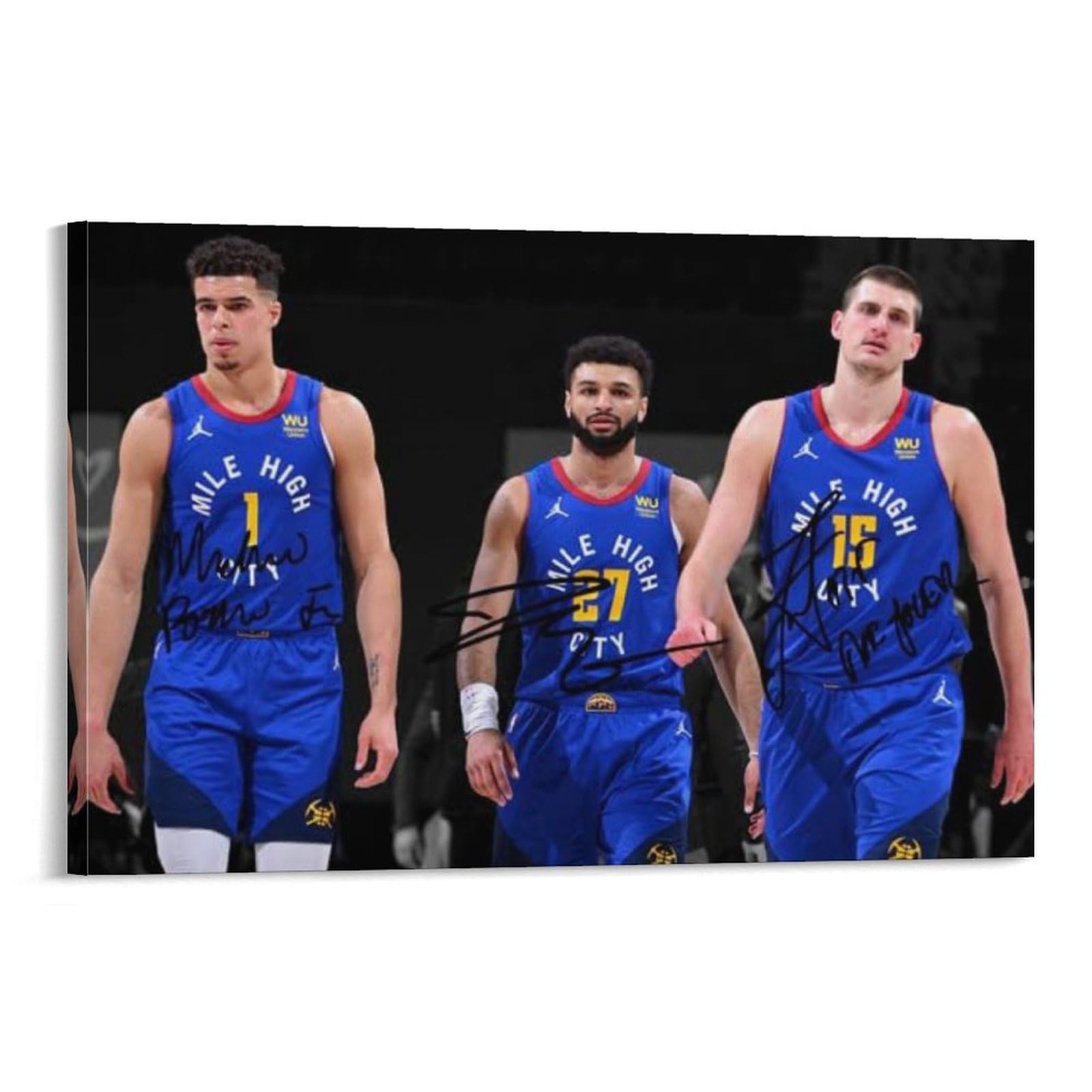 FCOIN Jamal Murray Canvas Poster Artworks Canvas Poster Wall Art Prints Home Modern Decor 20x30inch(50x75cm)