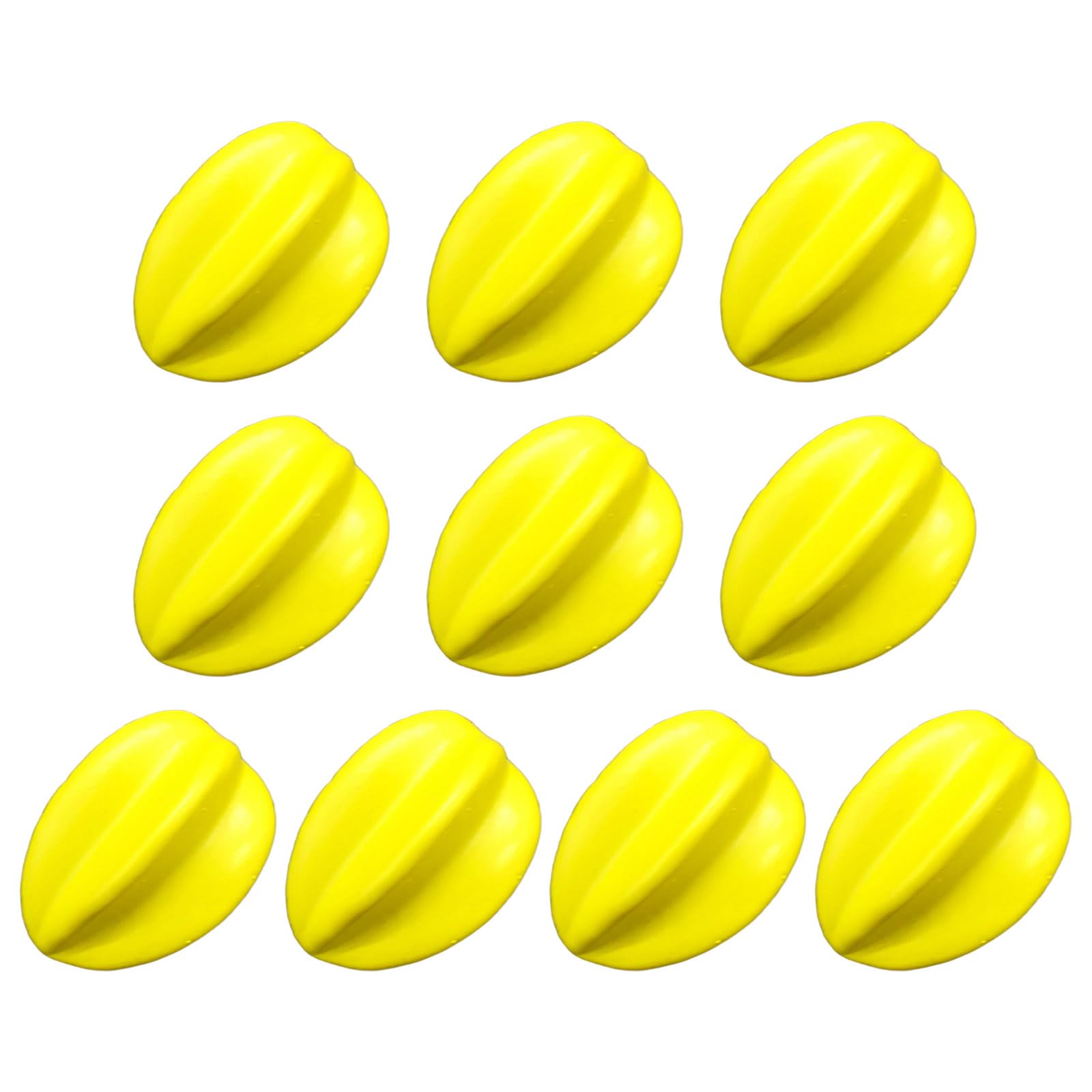 PANGBOER 10pcs Artificial Fruit Simulations Carambolas Fake Fruit Realistic Simulated Carambolas Farmhouses Photography Props Model