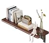 Folding Wall Table, Width 7.9 inches 20 cm, Wall Hanging Table, Dining Table, Folding Table, Foldable, Small, Foldable, Wall Stand, Kitchen Support Table, Support Table, Wall Desk DarkBrown, 15.7 x