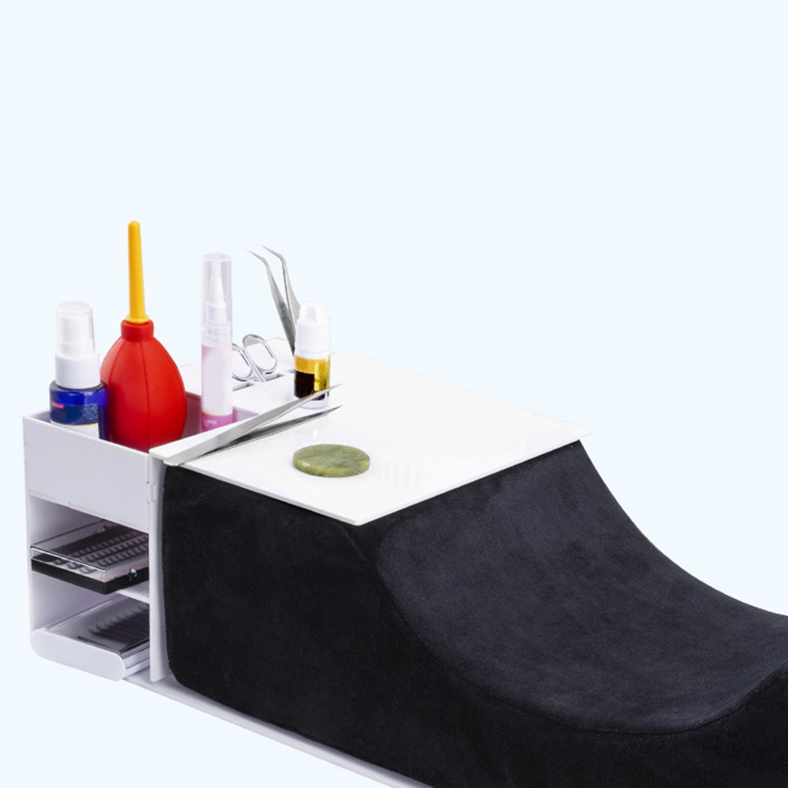 Beauty Lash Pillows for Eyelash Extensions, Comfortable Beauty Memory Foam Pillow Support for Protecting The Neck When Lash Extension Grafting