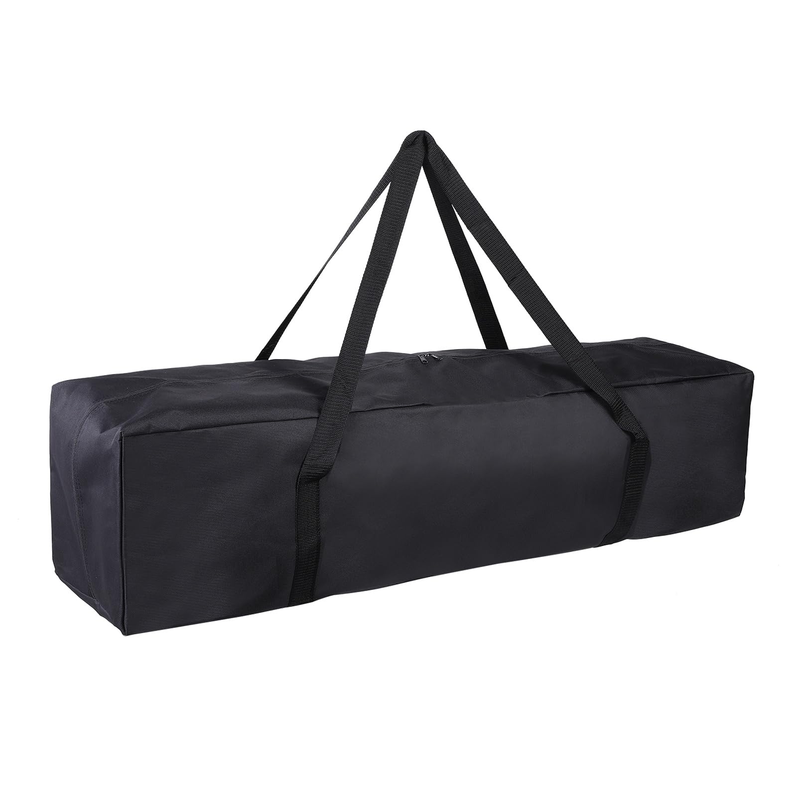 YELARXI Camp Chair Replacement Bag, Camping Folding Chair Storage Bag Large Zippered with Handle Strap, 43 x 10 x 10 Inch Fit for Outdoor Travel Tent Storage (Black)