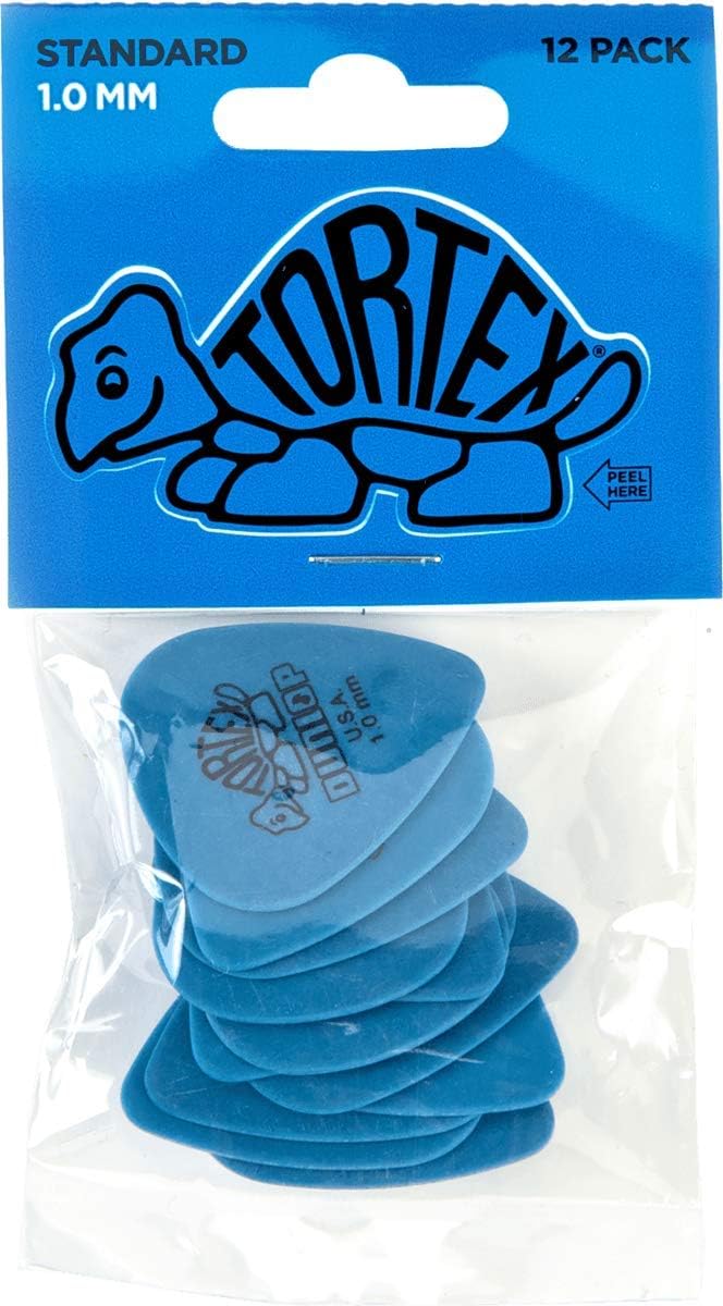 Amazon.com: Dunlop Tortex Standard Guitar Picks 1.0 mm 1 Dozen ...