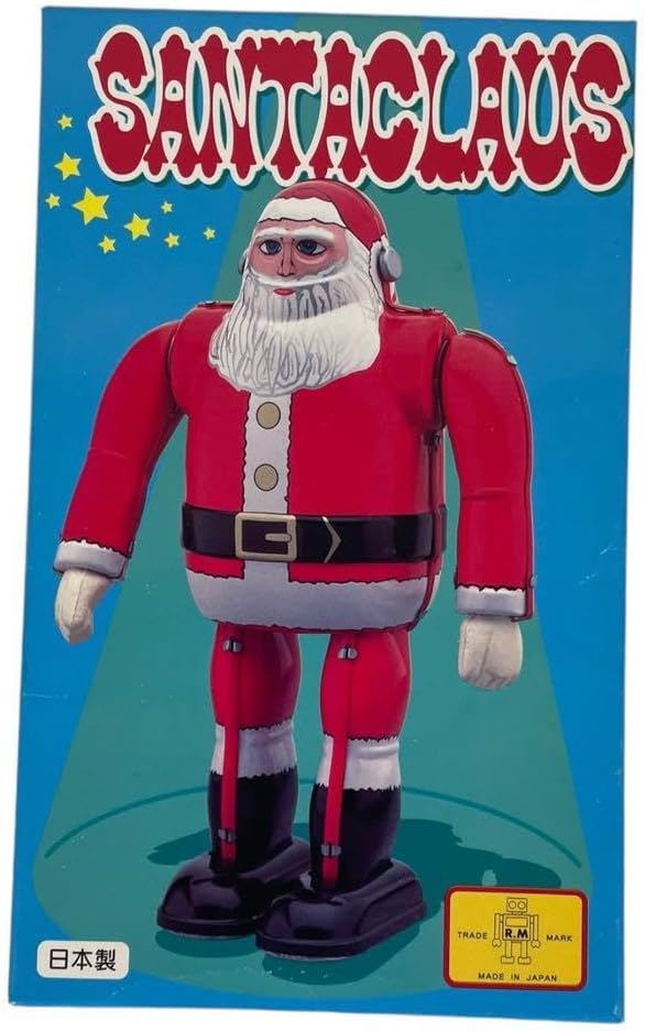 玩具 メタルハウス サンタクロース 二足歩行 大阪ブリキ JAPAN METAL