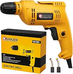 Furadeira Parafusadeira 10mm Elétrica 900W Profissional Nakan (220 Volts)