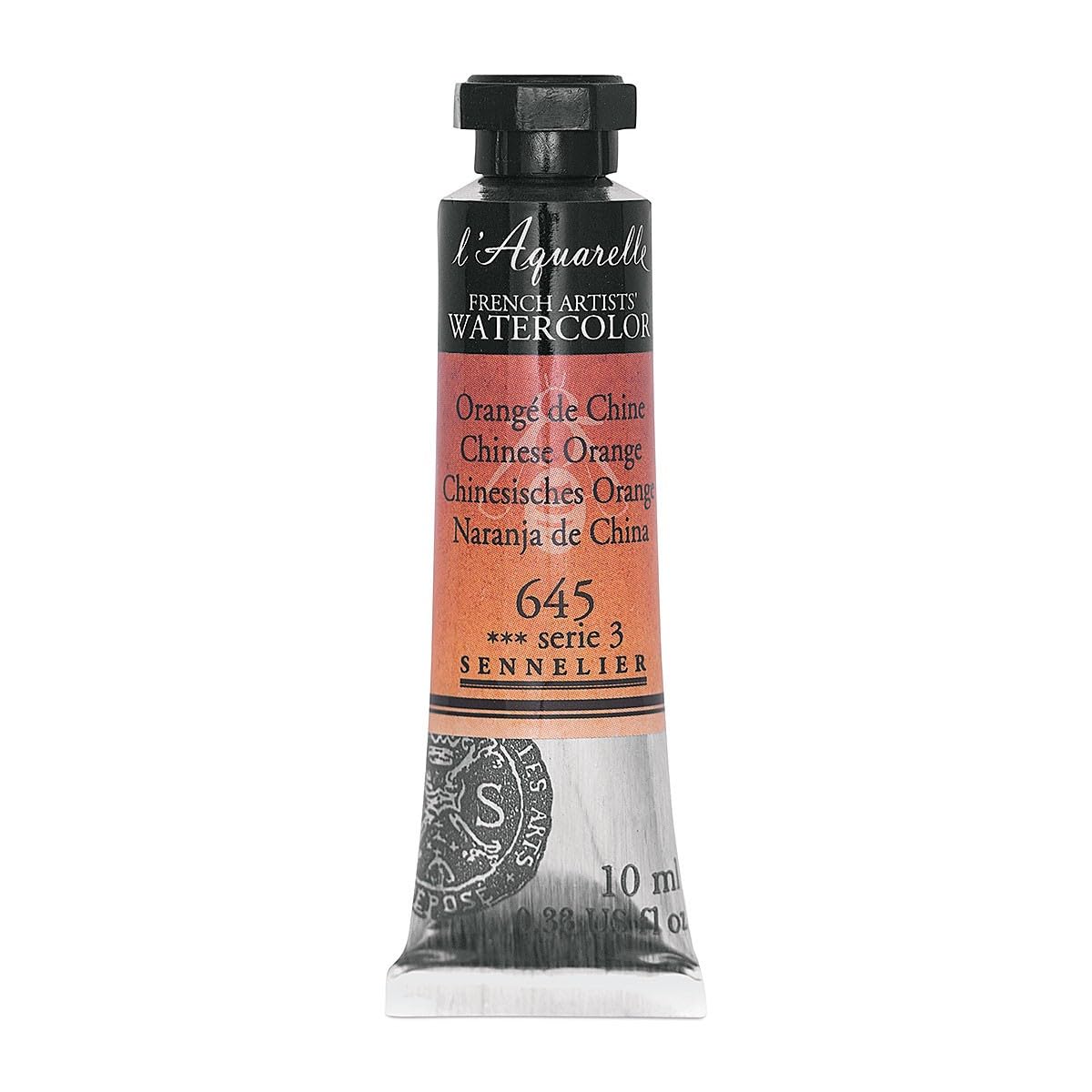 Sennelier Orange Watercolour 10Ml Tube S3 - Chinese (645)