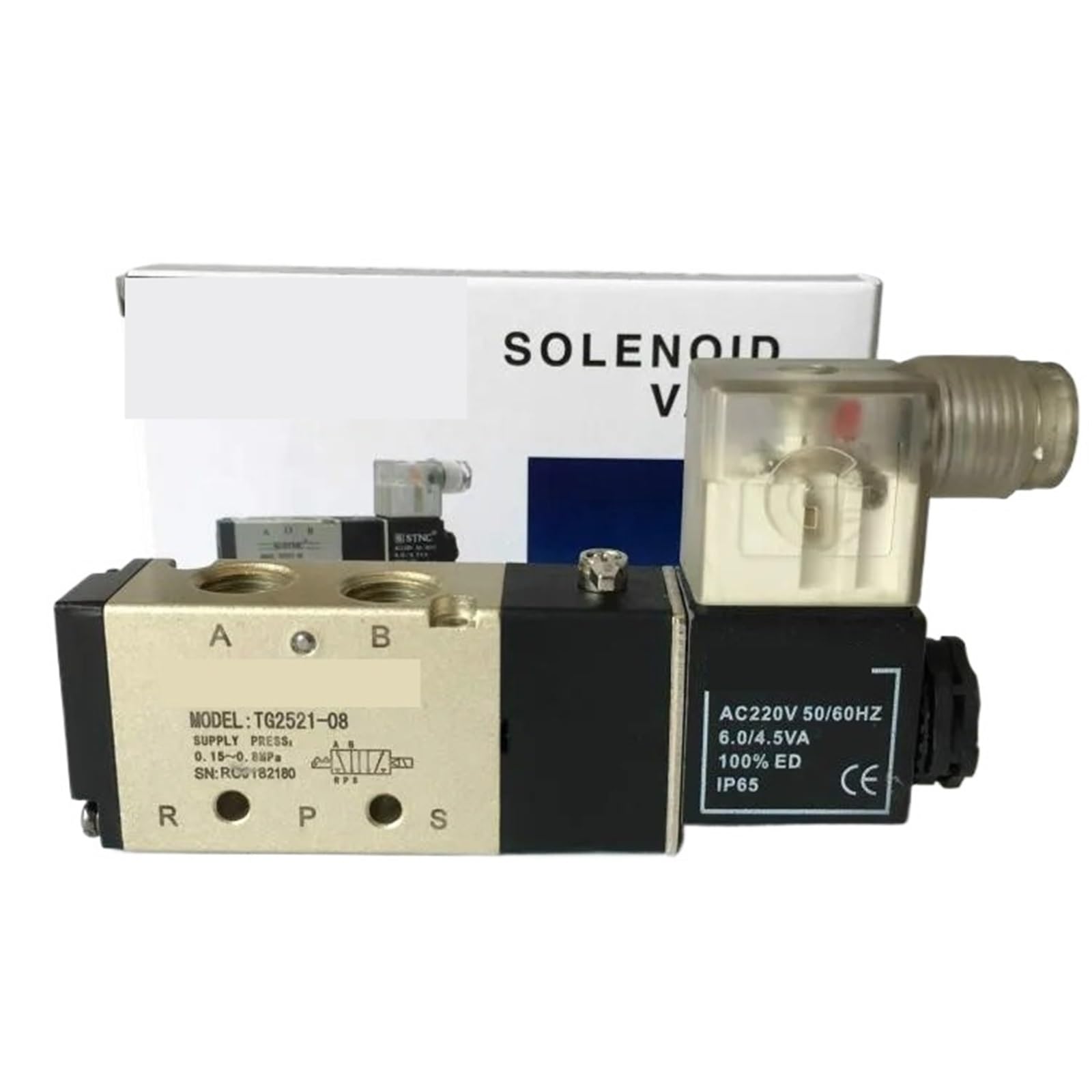 Electrovanne pneumatique 1/4 pour automatisme d atelier et garage