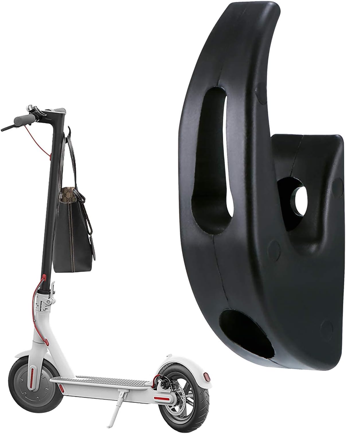 Electric Scooter Front Hanger Hook, Electric Scooter Hanging Accessories Lightweight Front Claw Hook Compatible for Xiaomi Mijia M365/ for M365 Pro/for M187 High Density Nylon Material Which (1 pcs)