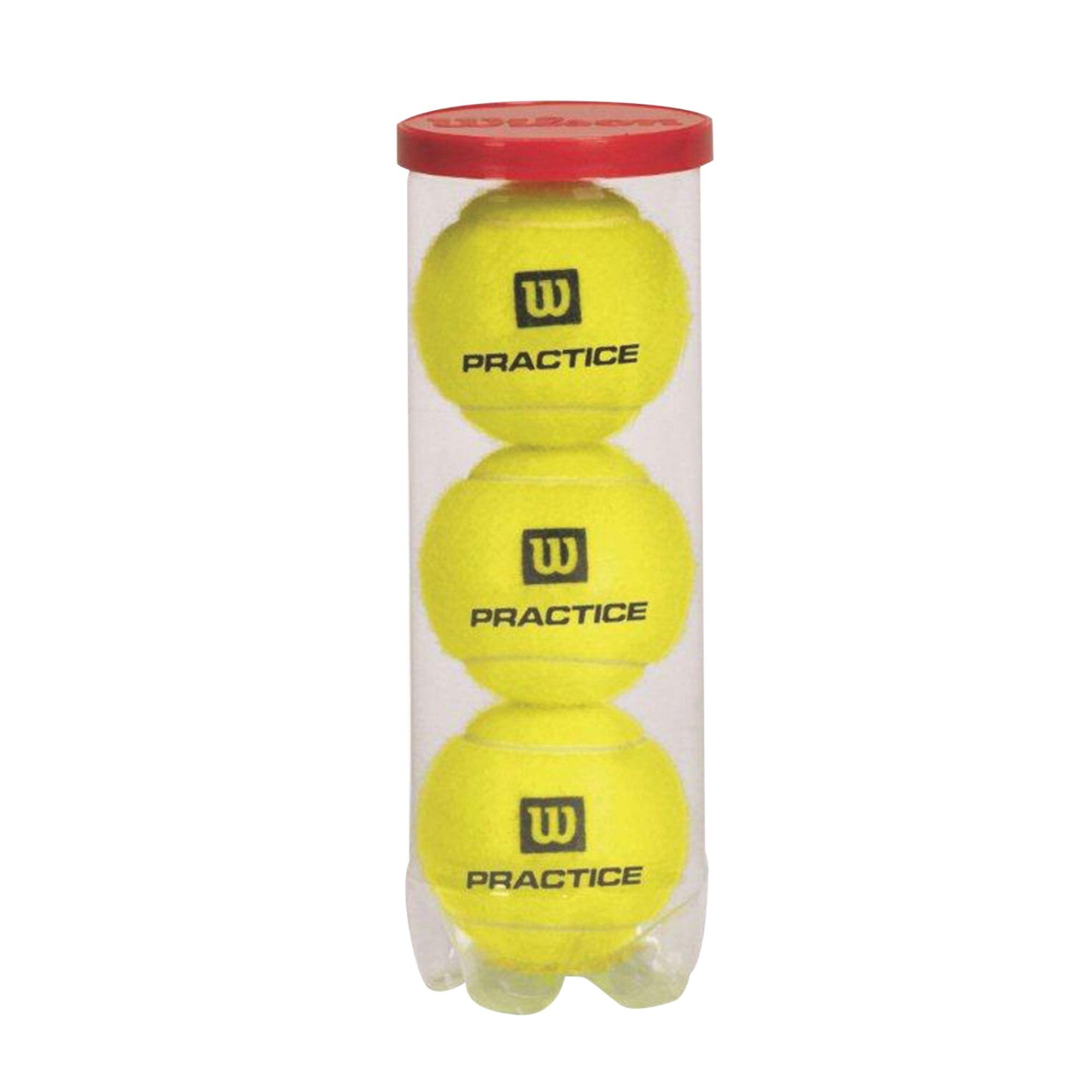 Wilson All-Court Practice Tennis Balls, Pack of 72
