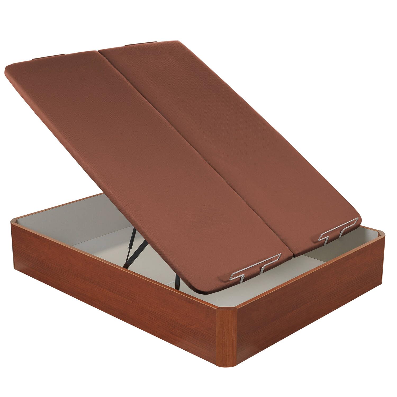 PIKOLIN Canapé abatible Naturbox 2.0| Cerezo |Montaje y Retirada Incluida | 36 cm | Tapa Doble