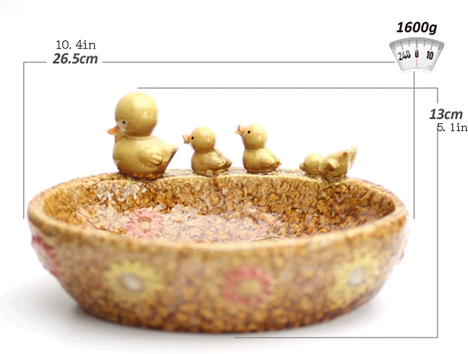 Miska na owoce do blatu kuchennego kosz na owoce talerze ekspozycyjne cukierków, owoce miska kreatywna retro ceramiczna miska - miska na owoce, zastawa stołowa, centralny element na wesela vintage,