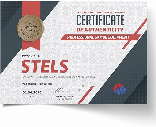 Miniatura 4 de Chaqueta Sambo  Ropa europea de artes marciales  100% algodón certificado FIAS  Uniforme de artes marciales de Sambo