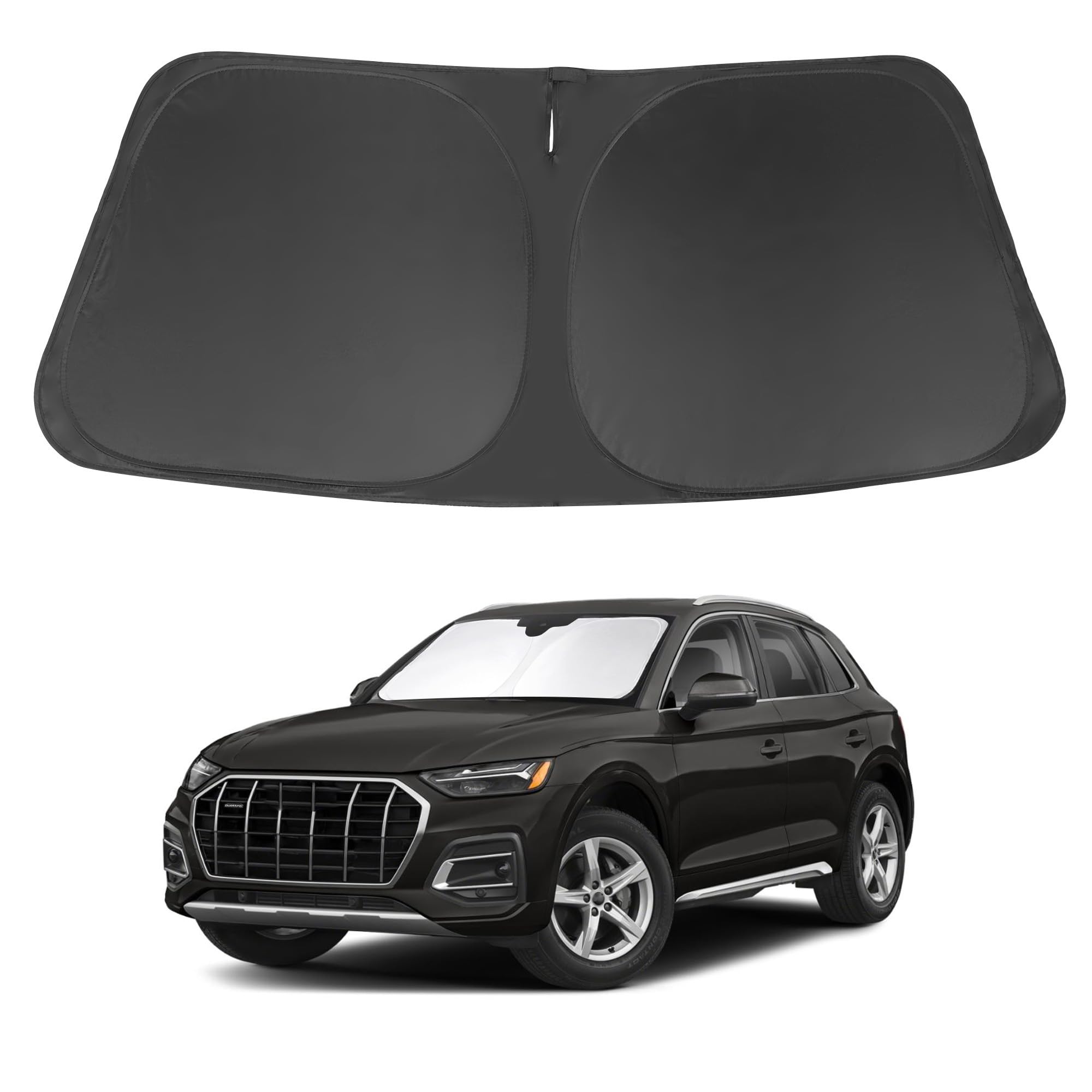 Windshield Sun Shade for 2018-2024 2025 2026 Audi Q5 Accessories