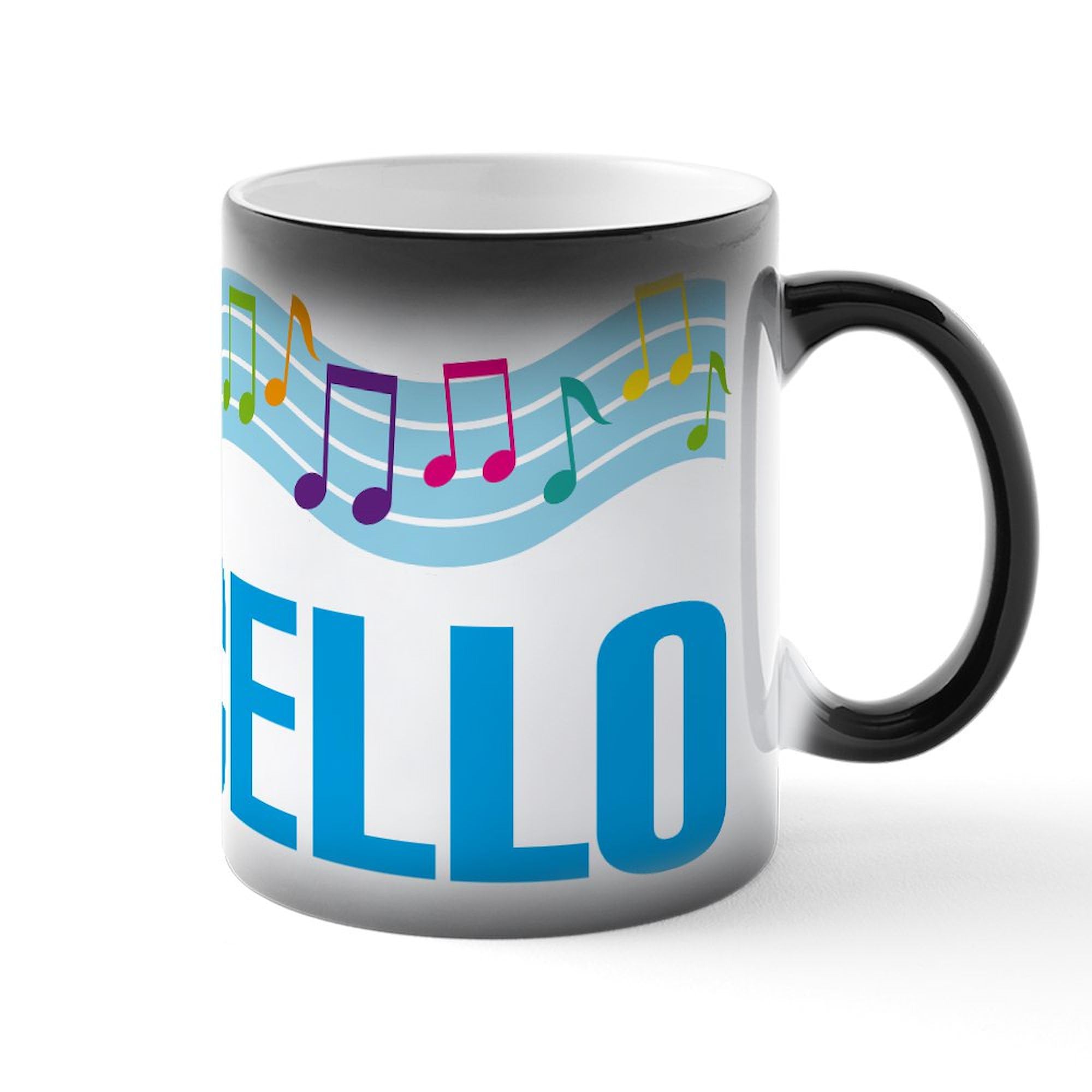 CafePress Musical Cello Ceramic Magic Mug Coffee, Tea Cup 11 oz