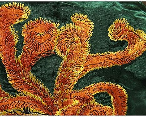 花旅楽団 ハナタビガクダン 九尾の狐 柄 刺繍 和柄スカジャン Amazon | [花旅楽団] ハナタビガクダン 九尾の狐 刺繍