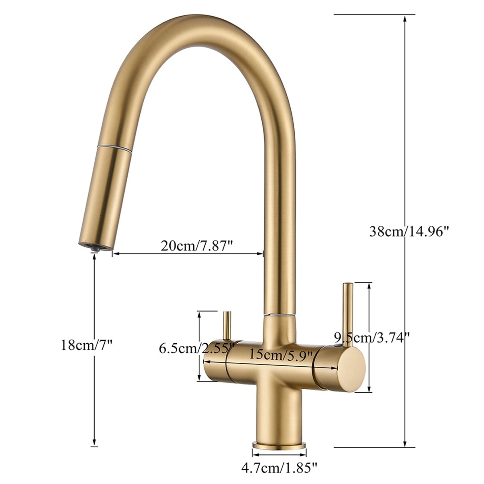Robinet De Cuisine Brossé